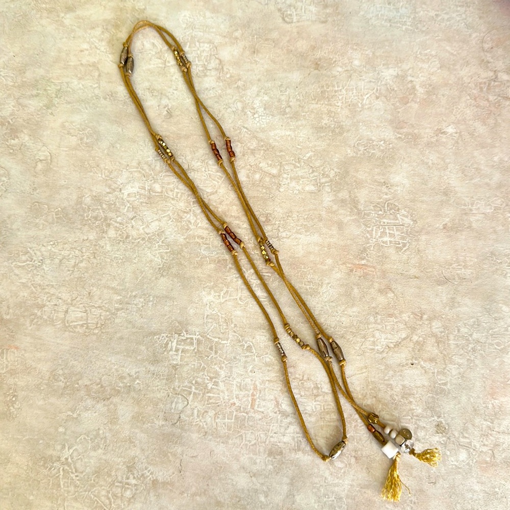 Beautiful Sundance-style Lariat Necklace